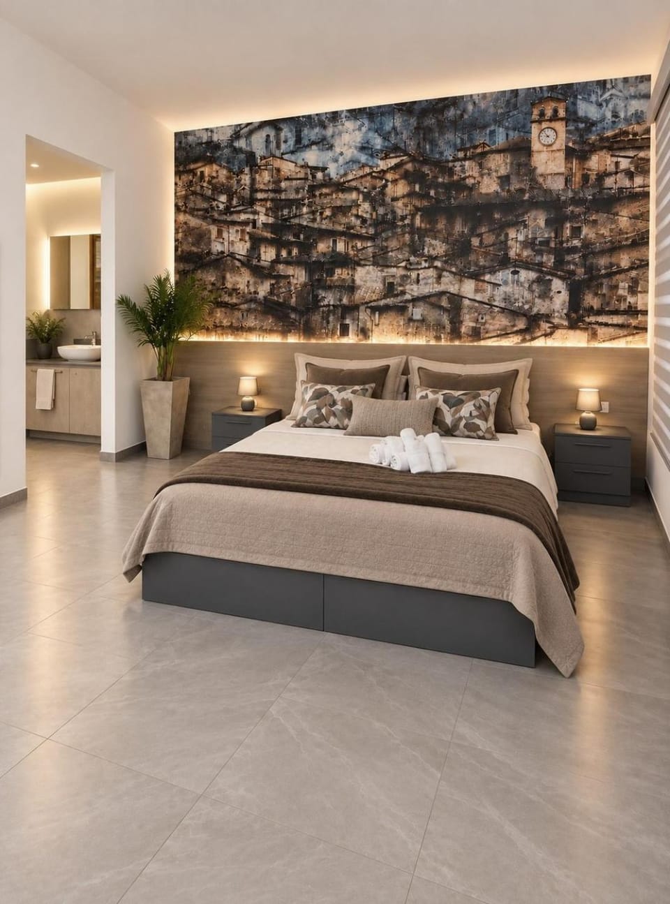 Seating area, Bedroom