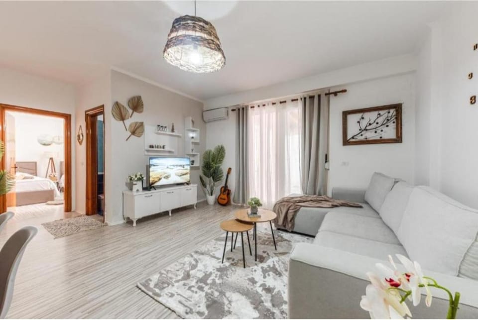 Seaside Escape 3 Bedrooms with Grand Terrace Apartment in Tirana County, Albania