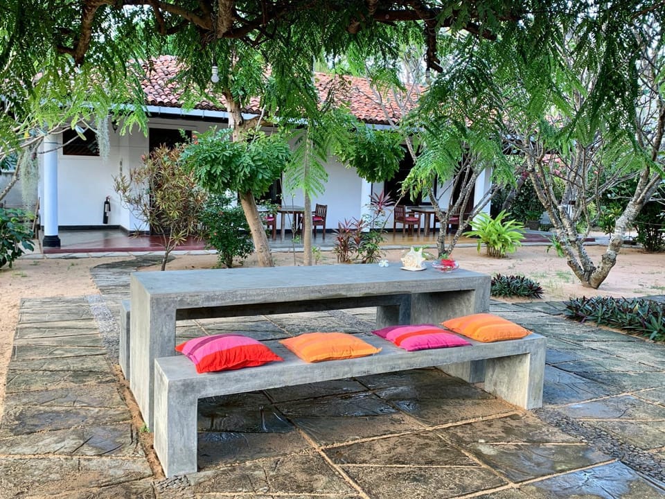 Property building, Patio, Garden, Garden, Inner courtyard view