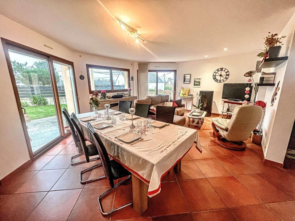 Maison contemporaine à Erdeven - 5 chambres, animaux acceptés - FR-1-479-223 Villa in Brittany