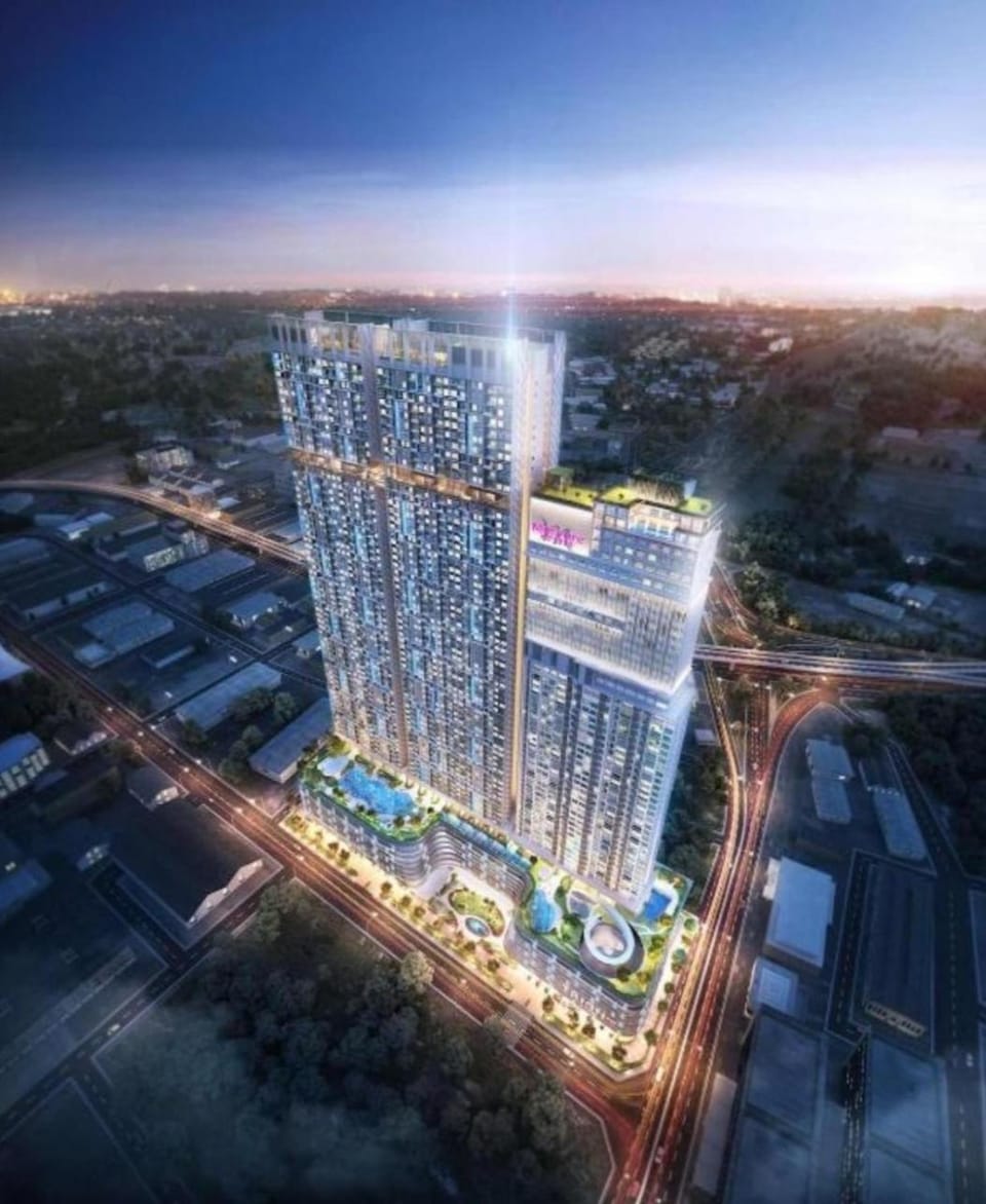 Property building, Night