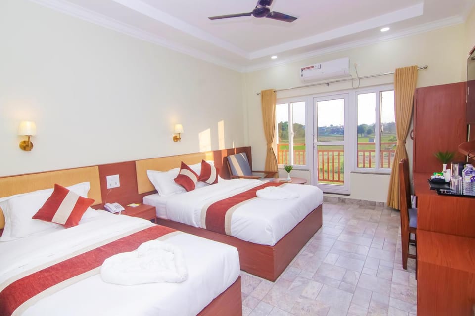 Coffee/tea facilities, View (from property/room), Bedroom, internet, wardrobe