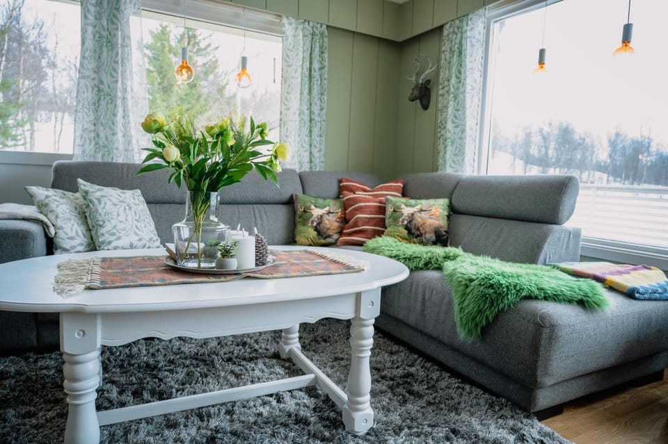 Garden, Living room, Seating area, Garden view