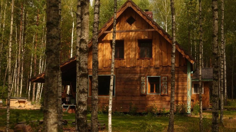 Biały Las Magiczna Stara Chata Puszcza Białowieska Villa in Belarus