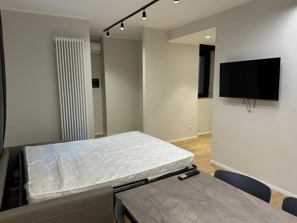 Communal lounge/ TV room, Bed, TV and multimedia, Photo of the whole room, Bedroom