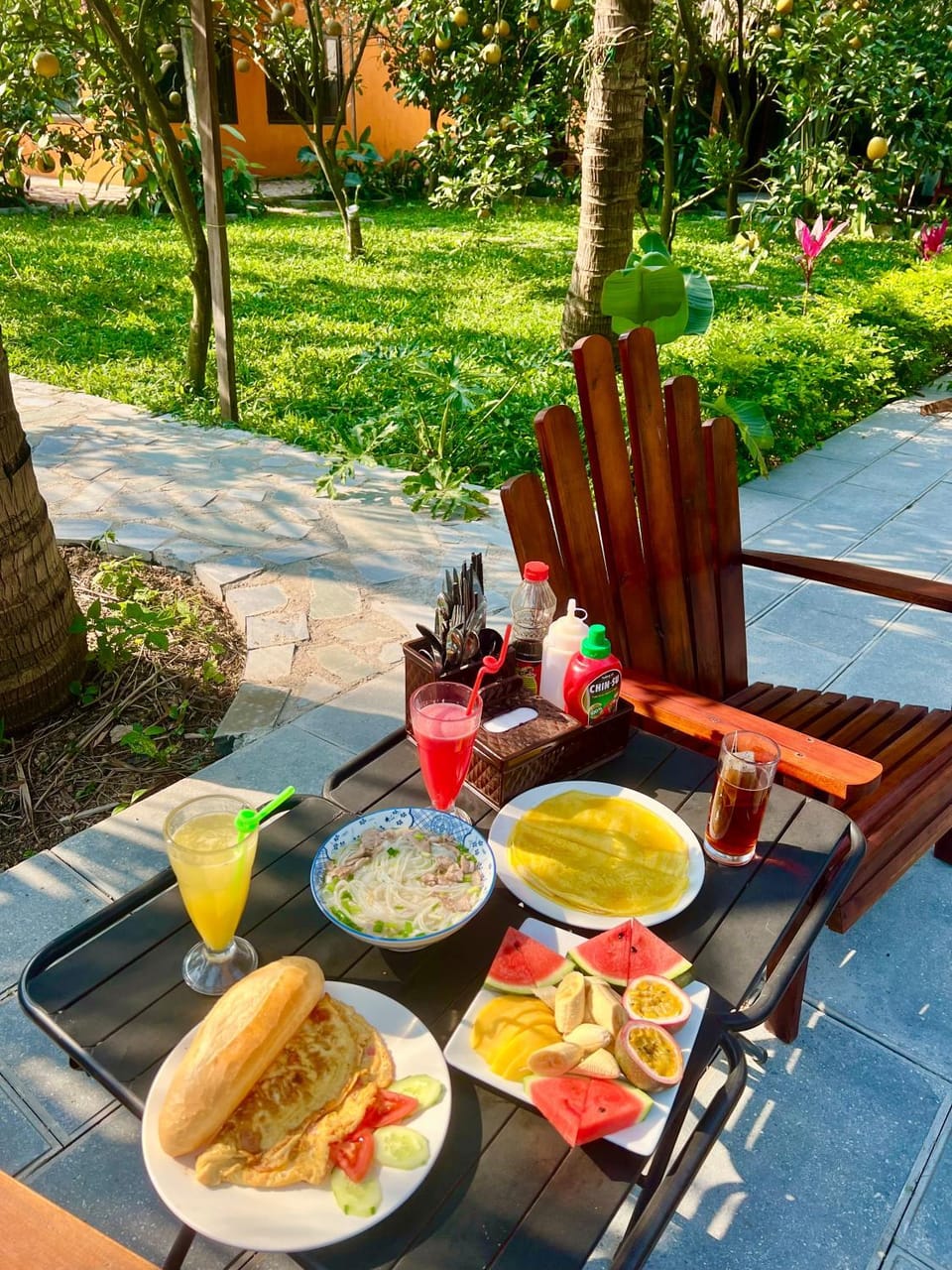 Day, Garden, Food and drinks, Food, Garden view, Breakfast, Lunch, Dinner, Drinks