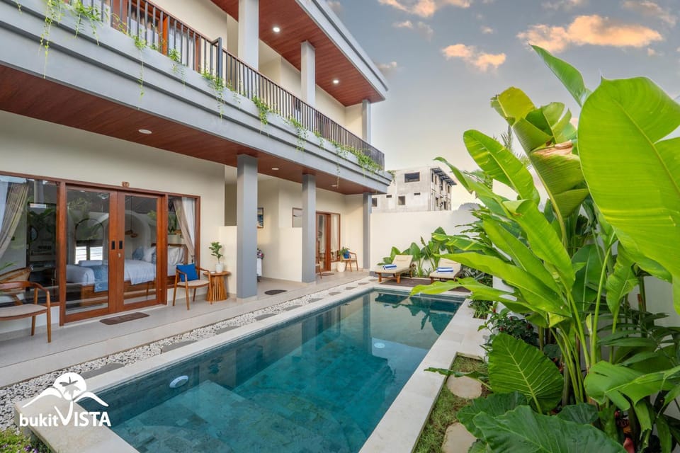 Property building, Pool view, Swimming pool