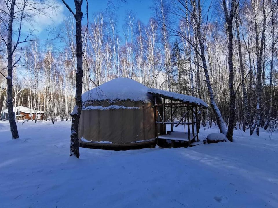 Biały Las Jurta House in Belarus