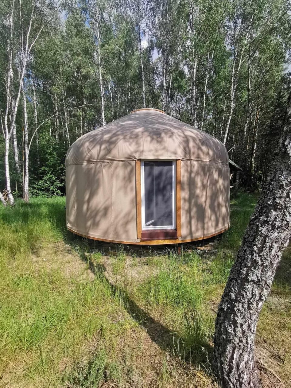 Biały Las Jurta House in Belarus