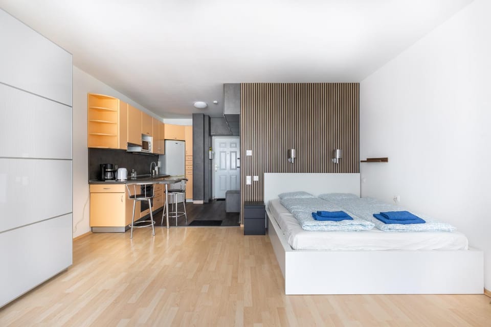 FUT26 Peaceful, stylish studio behind Corvin Plaza Apartment in Budapest