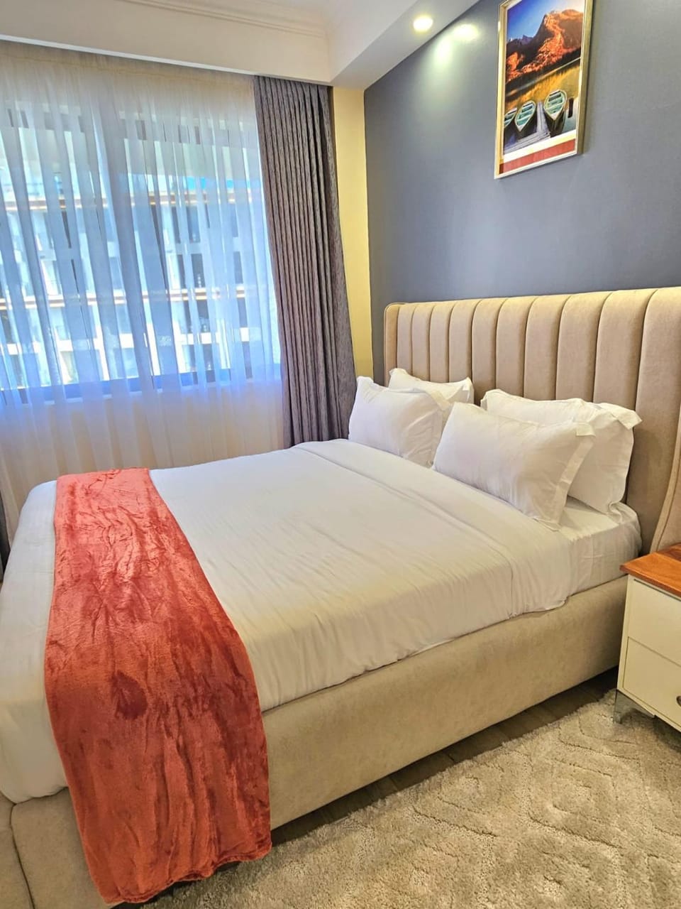 The comfort executive loft apartment with amazin breathtaking city views ,heated swimming pool,gym and rooftop chill spot with offers breathtaking city views ,private ample parking space with designated child playground area Apartment in Nairobi