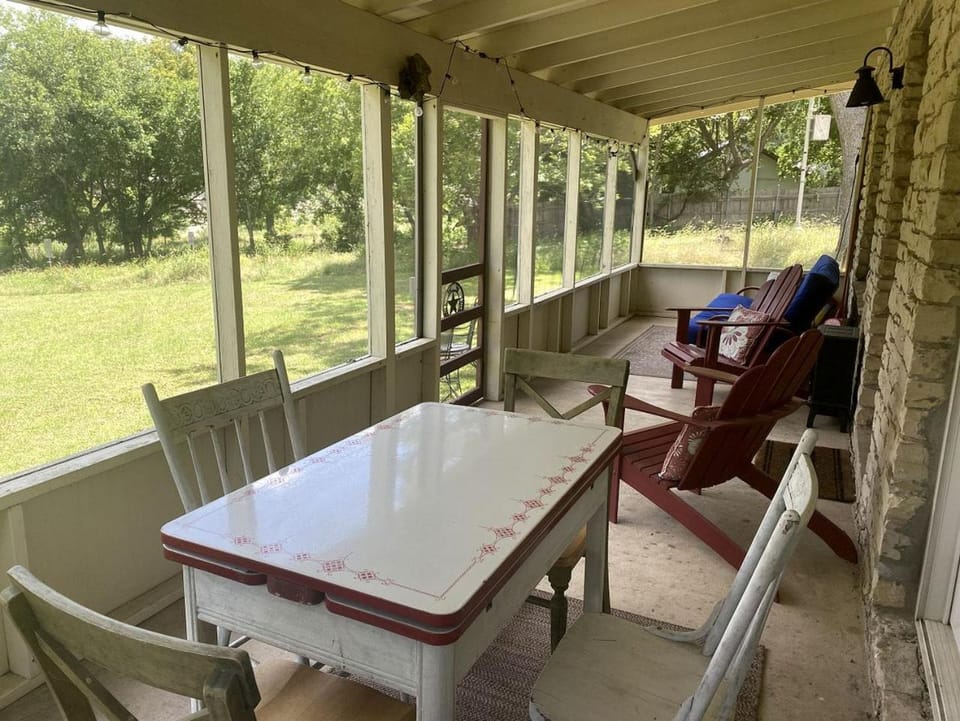 Wonderful Riverside Retreat in Wimberley, Texas, for Glorious Glamping Getaways House in Wimberley