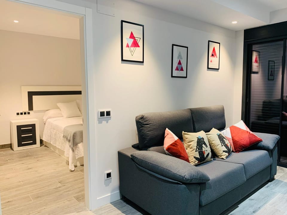 Living room, Bedroom