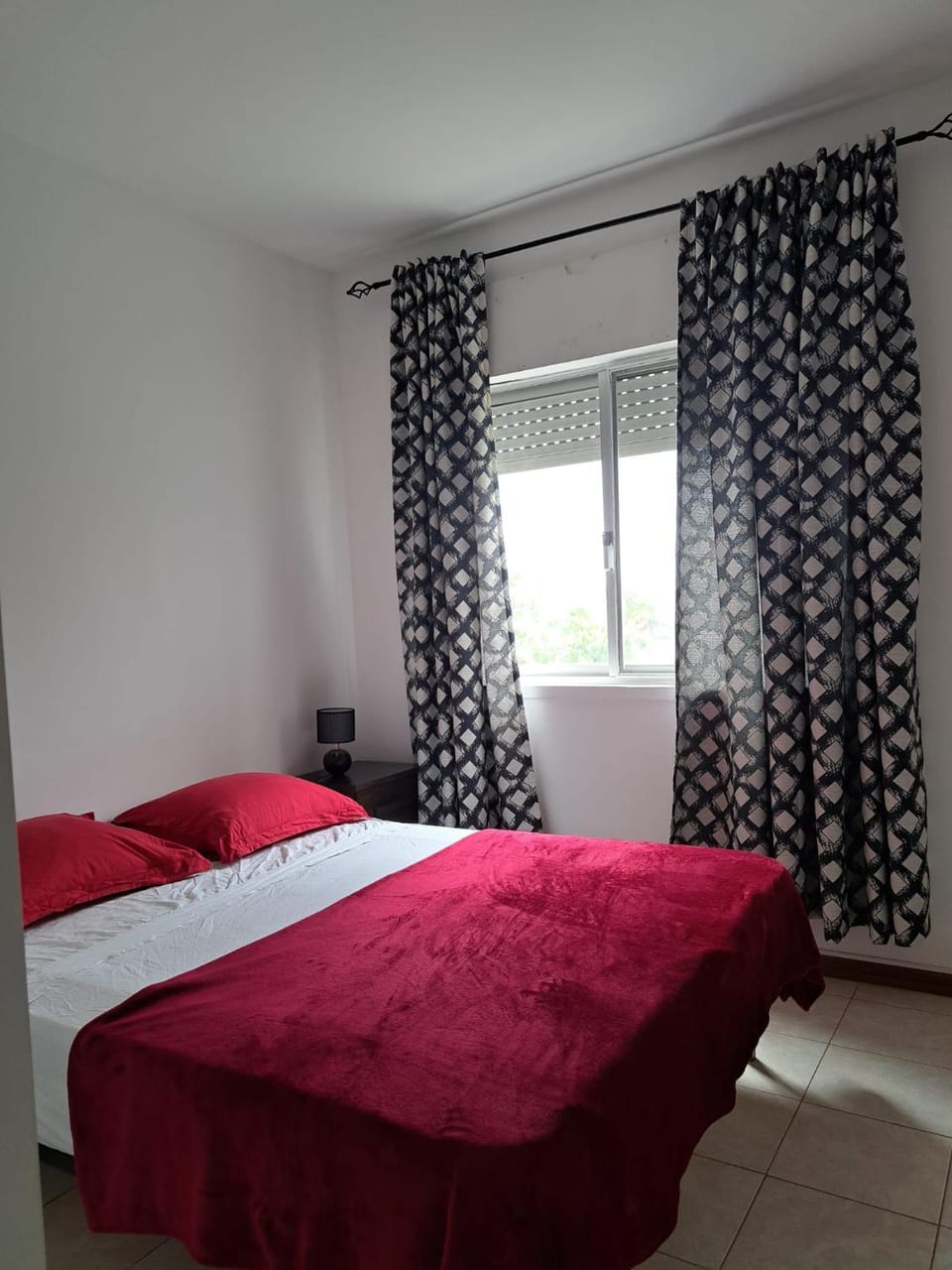 Bed, Photo of the whole room, Bedroom, air conditioner