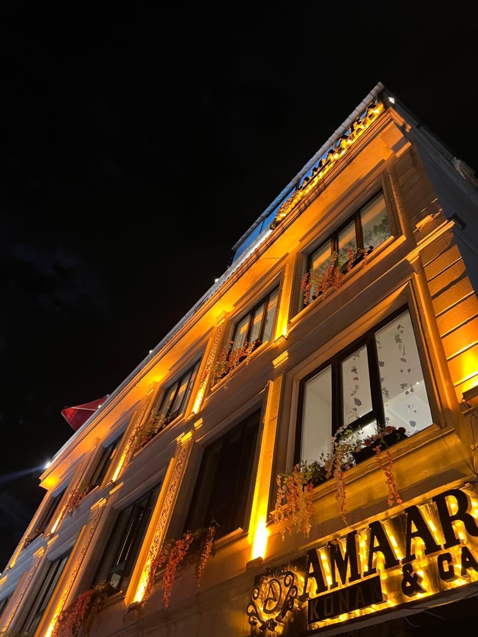 Property building, Night