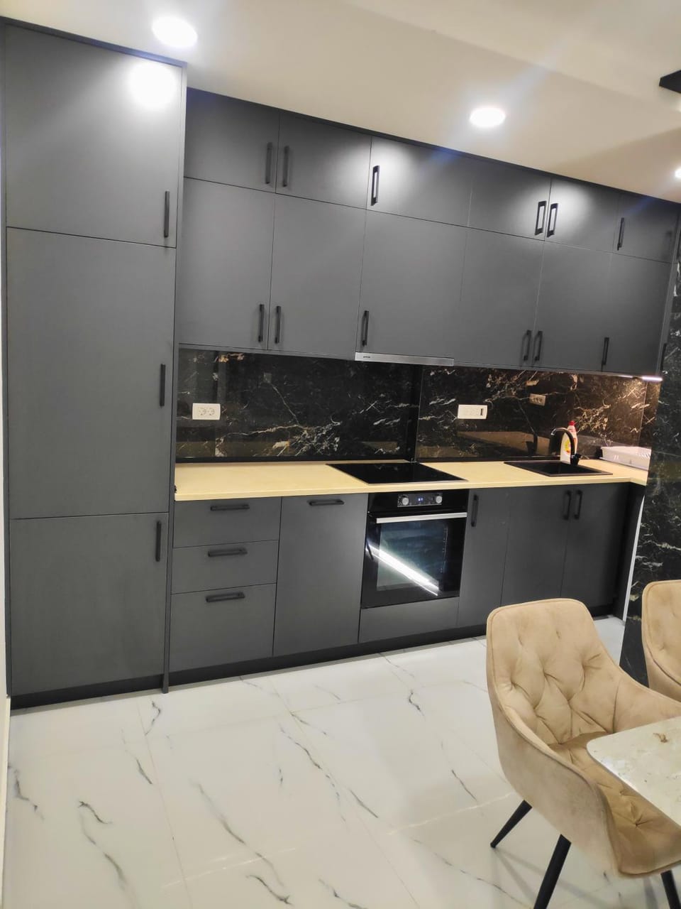 dishwasher, oven, stove, kitchen