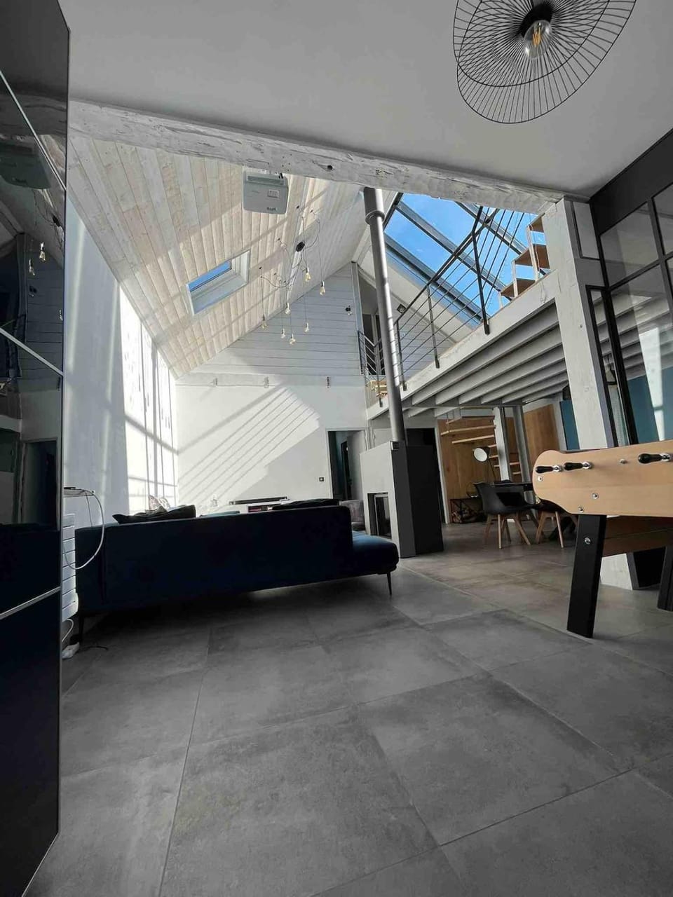 Restored loft in Trouville House in Deauville