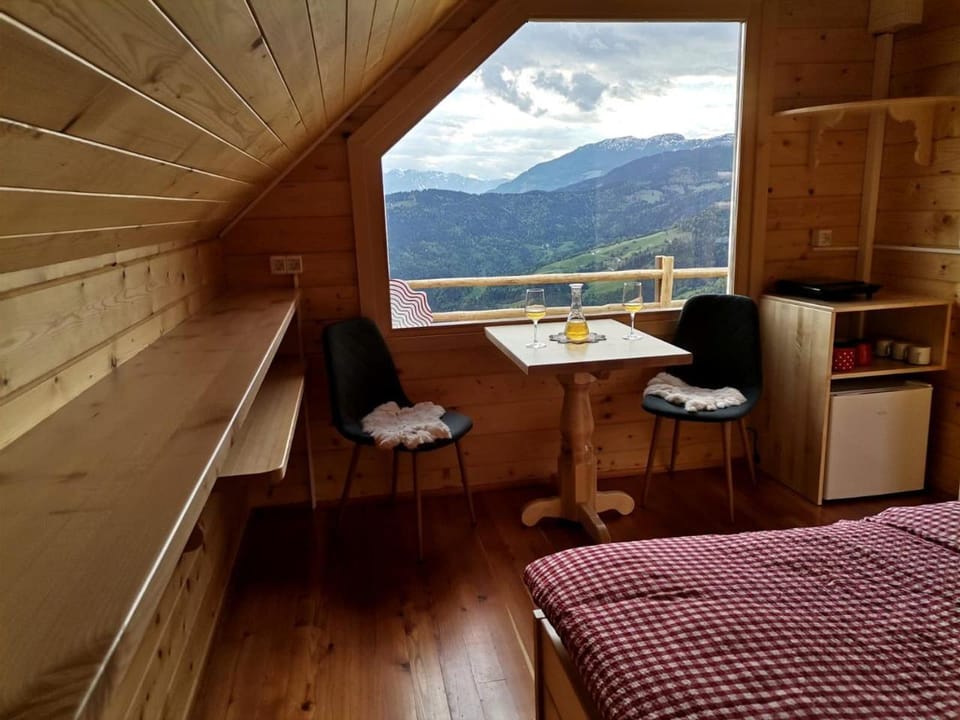 Scenic Glamping Huts with Mountain Views near Ljubno ob Savinji, Slovenia House in Carinthia, Austria