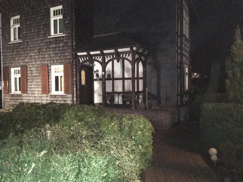 Property building, Garden view