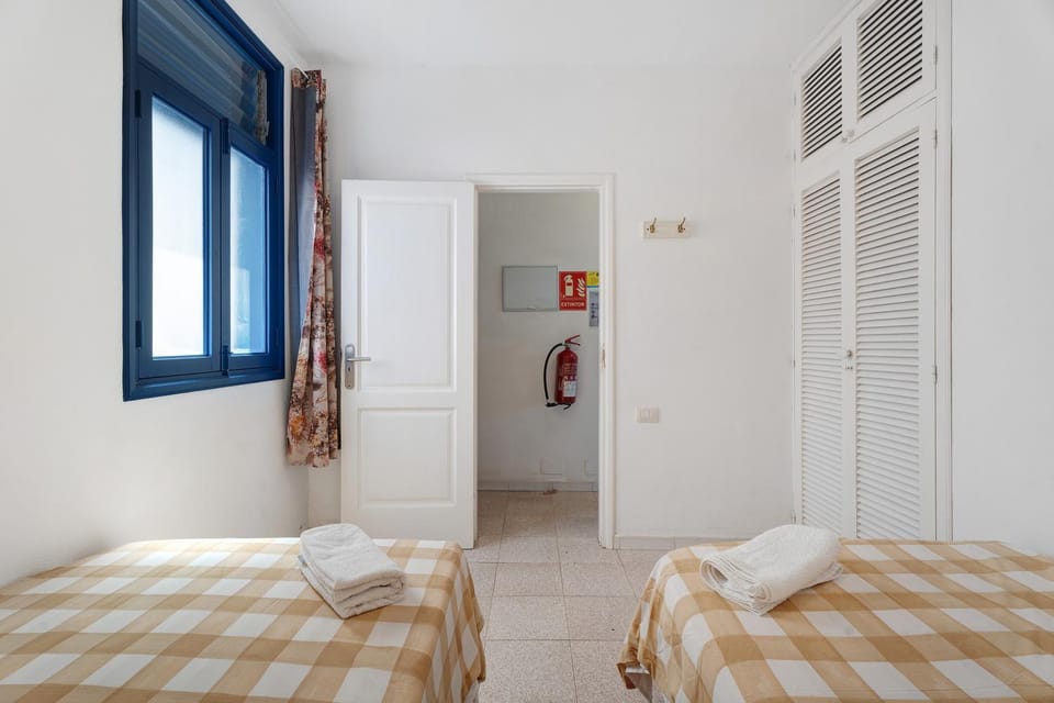 Property building, Living room, Bedroom