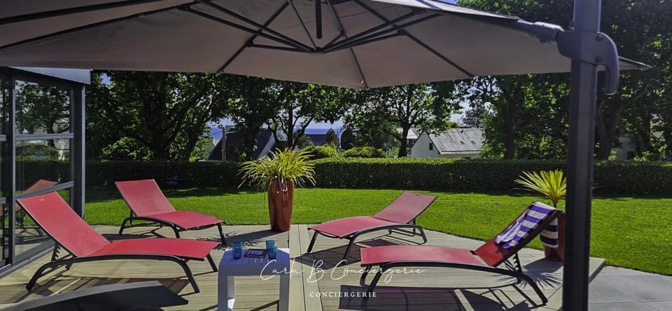 PERLE Maison contenporaine avec piscine 6 pers House in Concarneau