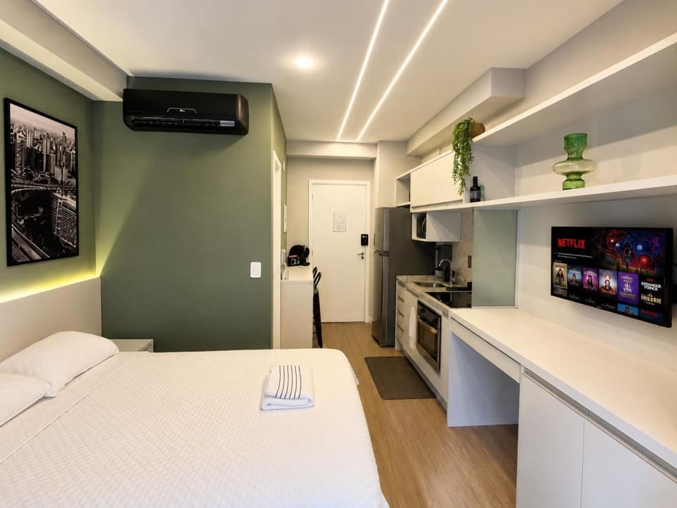 Studio Premium Vila Nova Conceição 5 min Parque Ibirapuera Apartment in Sao Paulo City