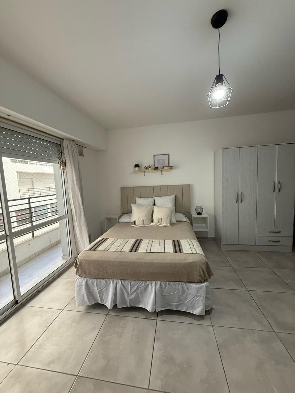 Bed, Photo of the whole room, Bedroom, towels, wardrobe