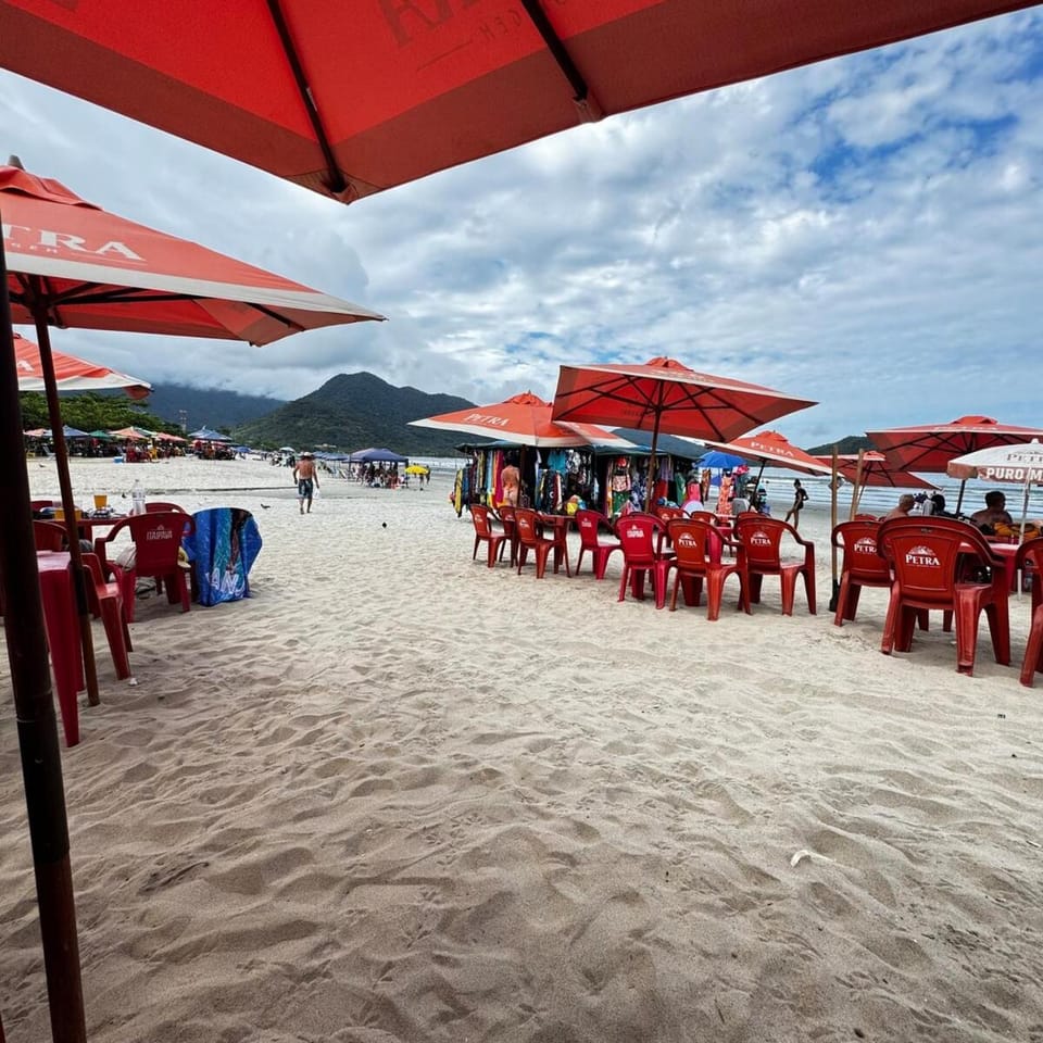 Casa na praia do Perequê Açu Ubatuba House in Ubatuba
