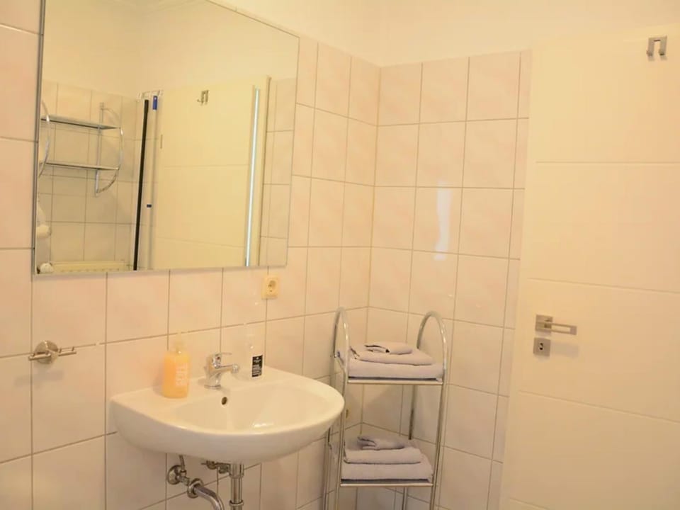 Bathroom, hair dryier