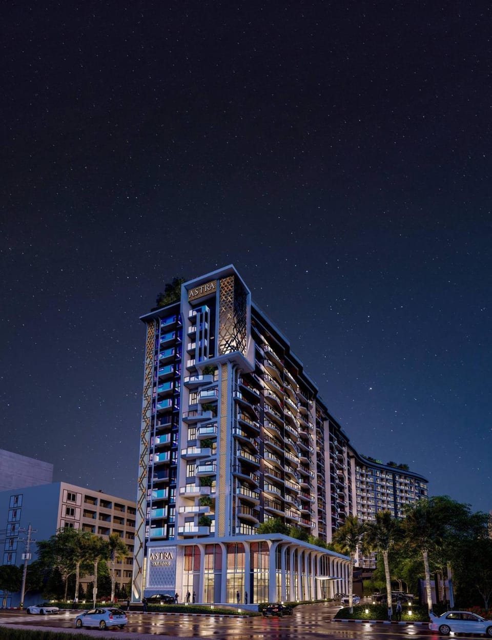 Astra Sky River - Panoramic Skyline Stay Apartment in Chiang Mai