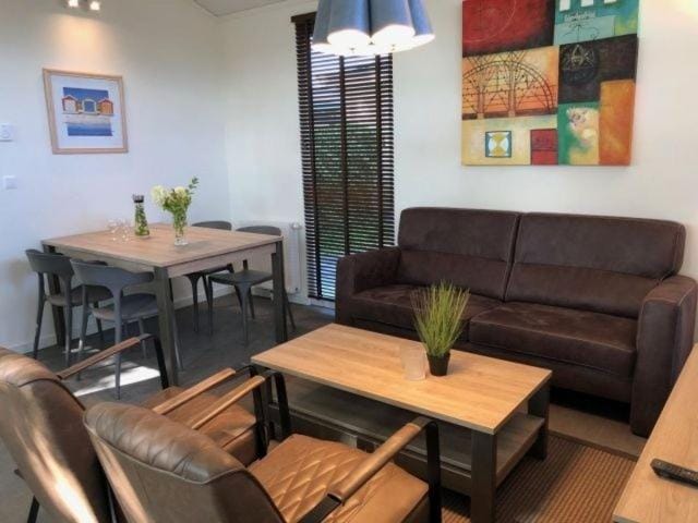 Breskens Laguna Chalet mit Zaun Haus Nr A04 House in Zeeland, Netherlands