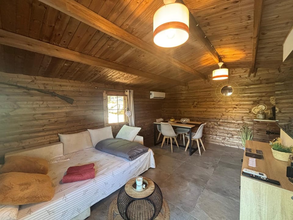 Chalet cosy T1 au cœur de la nature Apartment in Ota