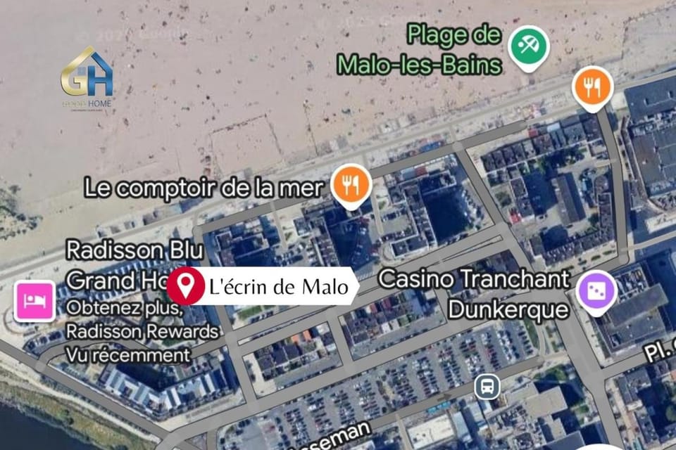 l'Ecrin de Malo - Vue Mer Apartment in Dunkirk