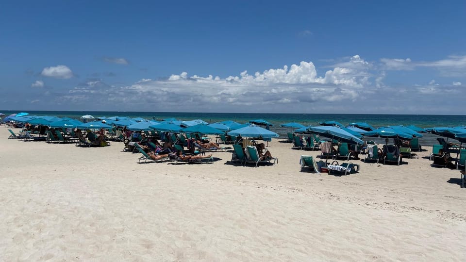 Day, Beach, Beach, sunbed