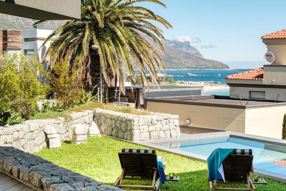 Garden, Mountain view, Sea view, Swimming pool, sunbed
