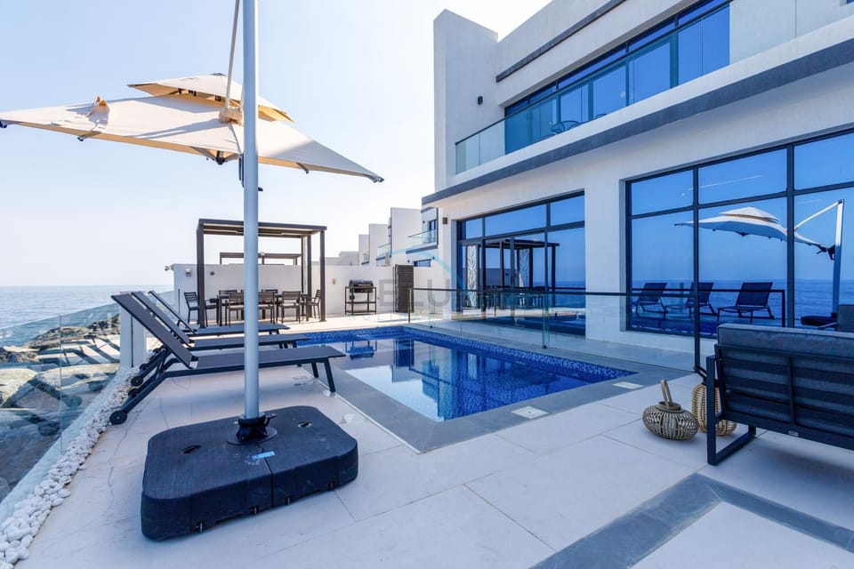 Patio, View (from property/room), Pool view, Sea view, Swimming pool