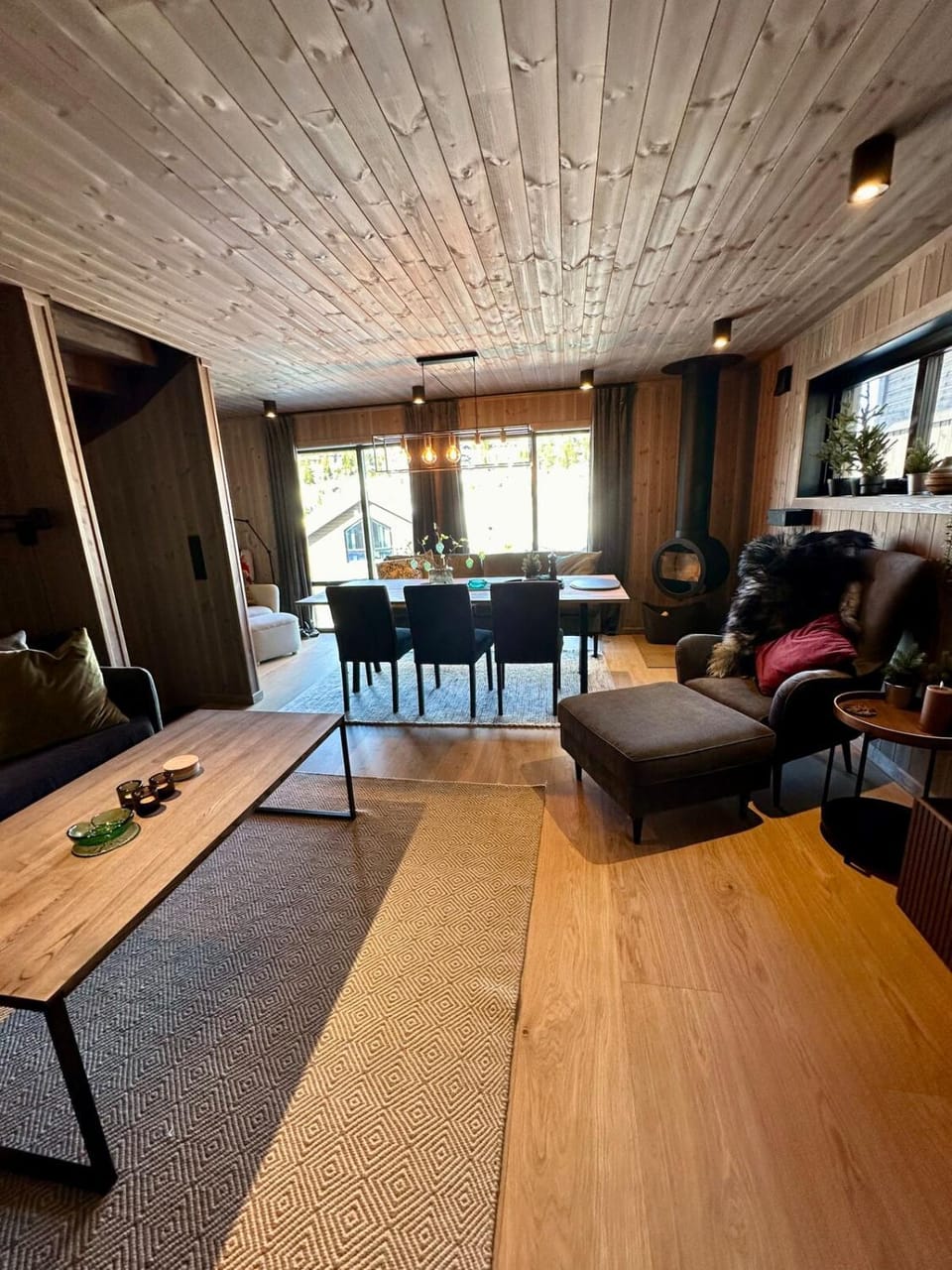 Ski in and ski out in the middle of the slopes House in Innlandet