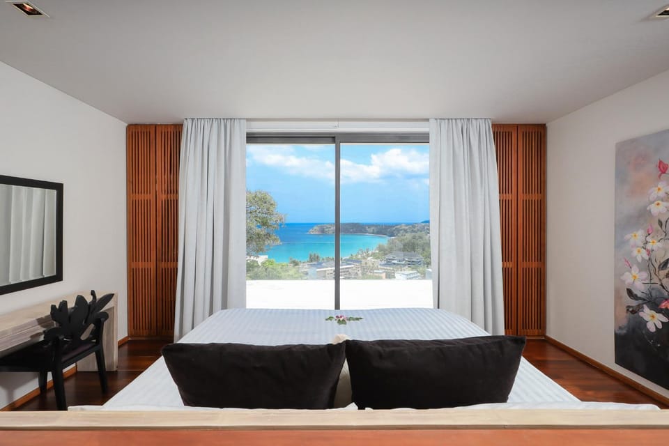 Bedroom, Sea view