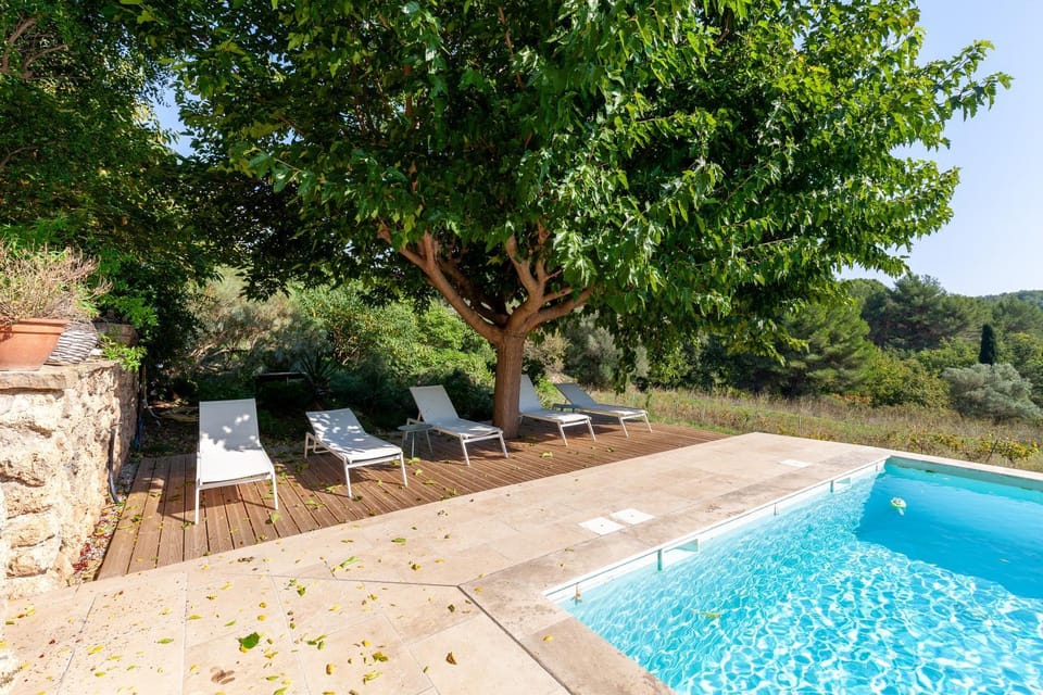 Property building, Living room, Swimming pool