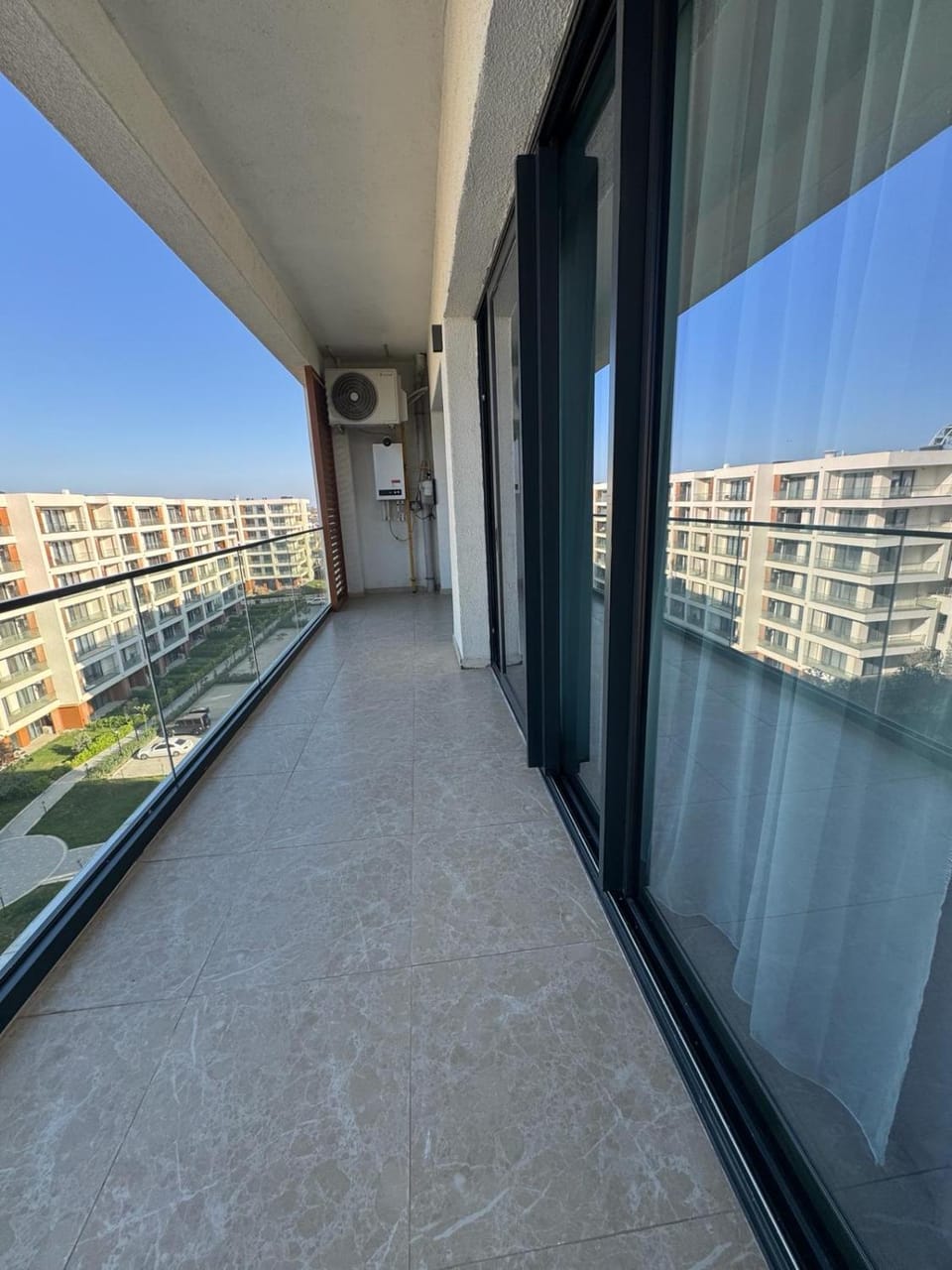 Sea Breeze Family Apartment with terrace or balcony, 2 rooms near Water & Lunapark Apartment in Baku, Azerbaijan