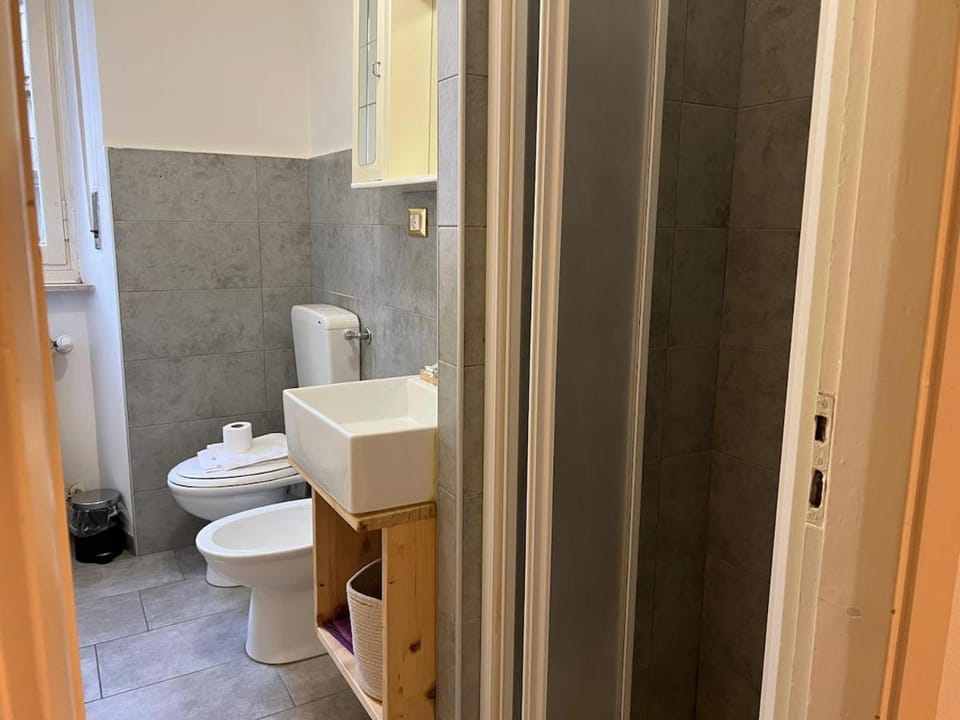 Shower, Toilet, Bathroom, bidet, towels