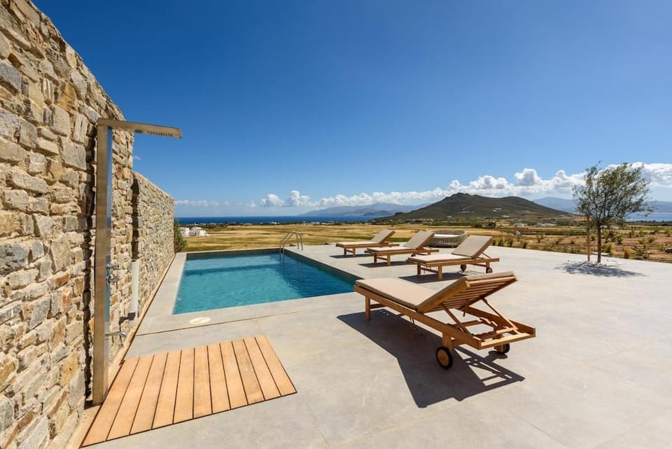 Elevated Villa with Panoramic Sea View Villa in Paros, Greece