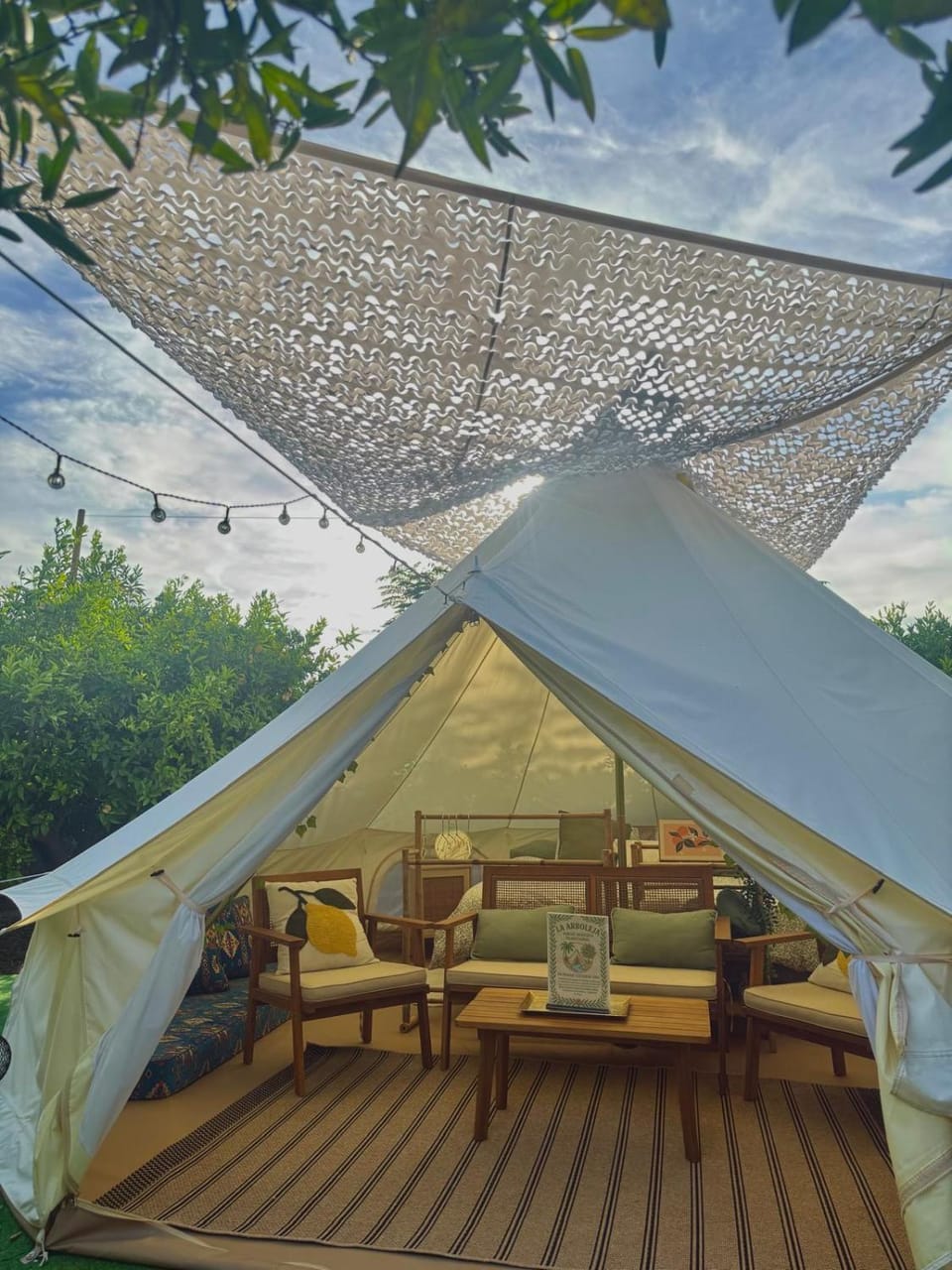 Glamping de Huerta La Arboleja Luxury tent in Region of Murcia