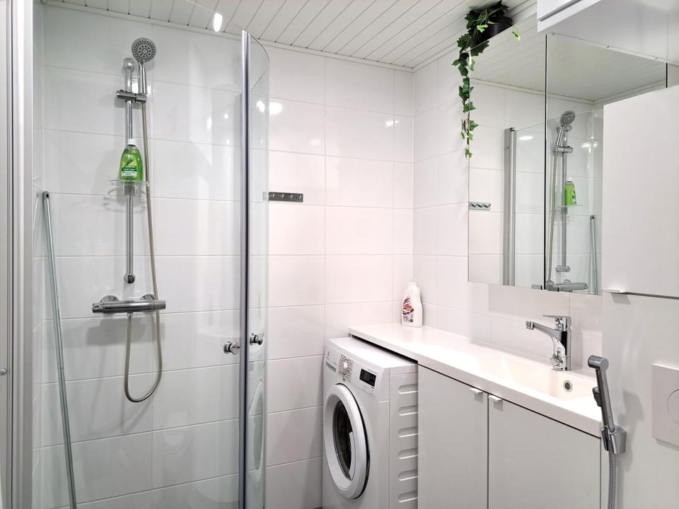 Shower, Bathroom, washing machine