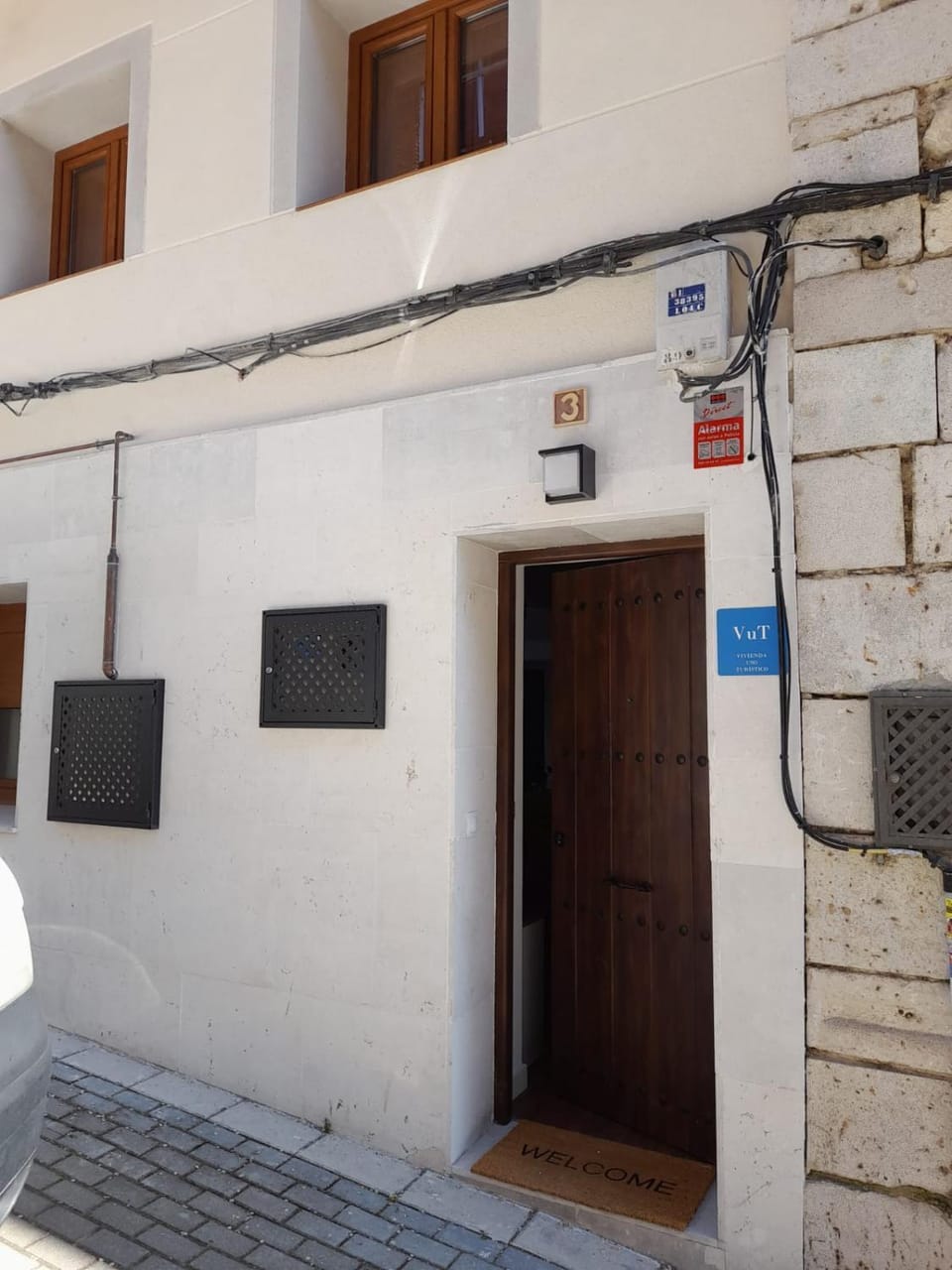Property building, Facade/entrance