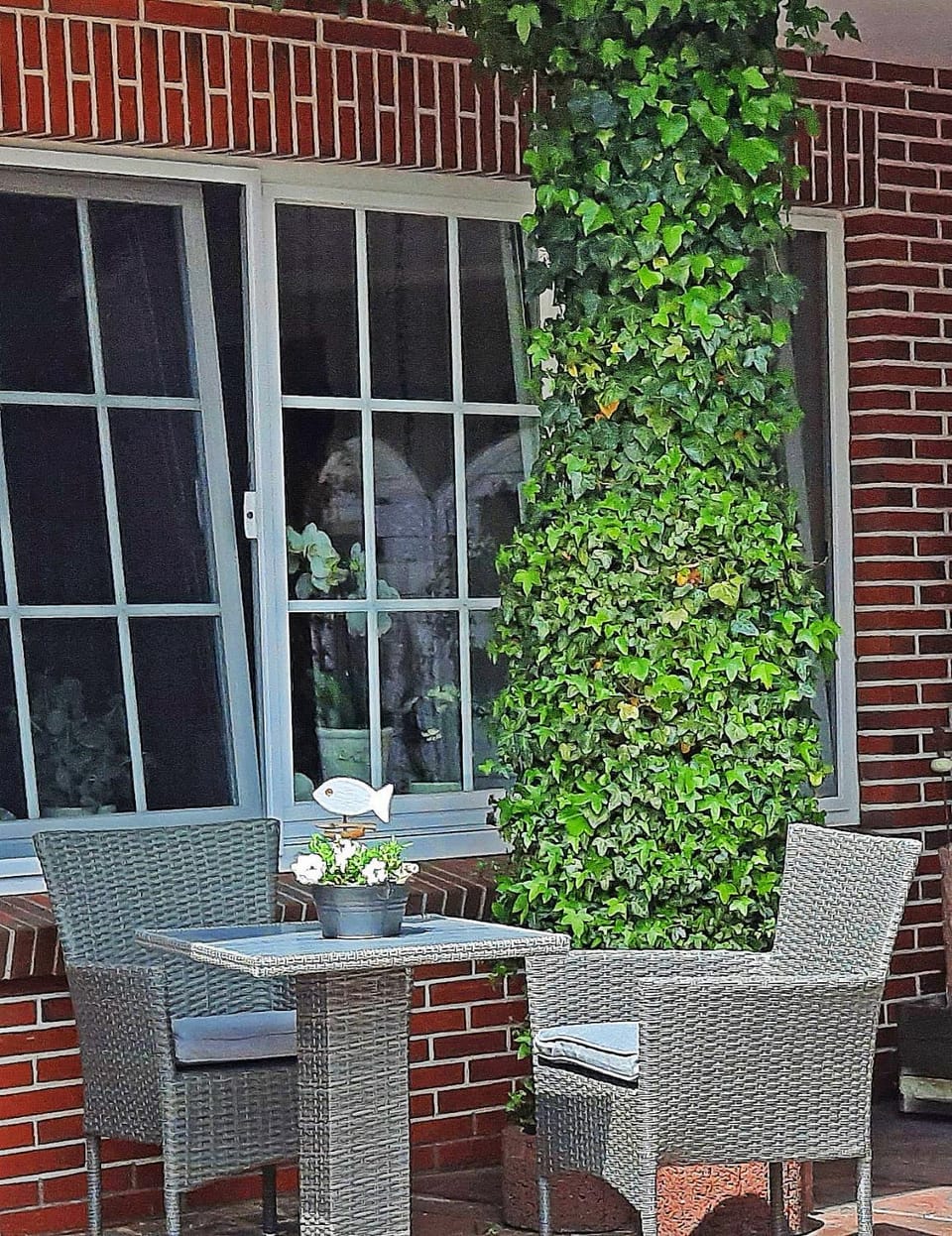 Property building, Patio