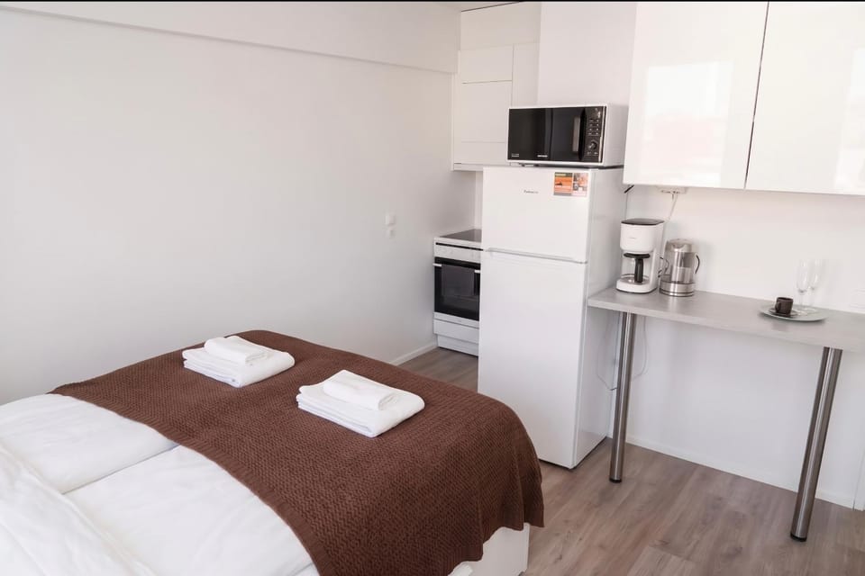 Bed, Coffee/tea facilities, Kitchen or kitchenette, minibar