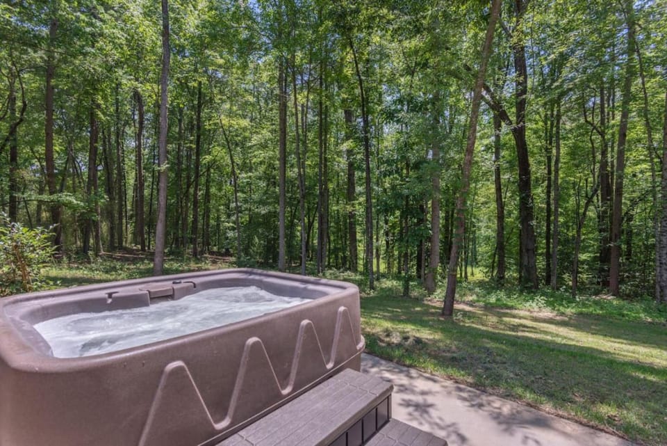 Day, Natural landscape, Hot Tub