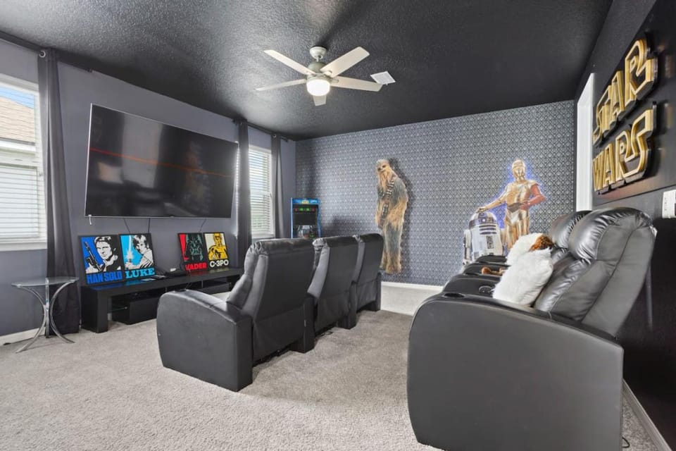 Endless Entertainment at Solara Pool Arcade Disney House in Osceola County