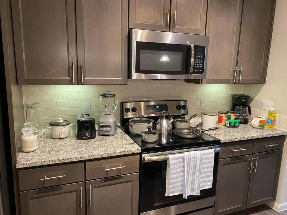 Spring Modern 2B2B king Fully equipped Long term Apartment in Houston